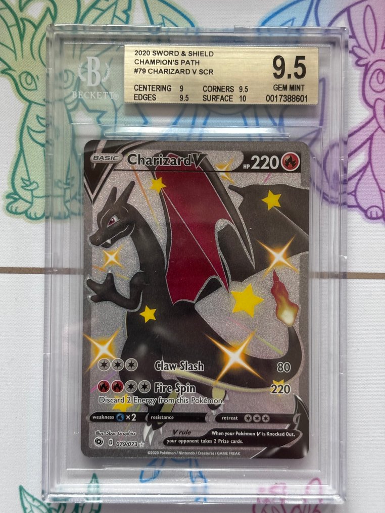 1 Graded card - charizard Illustration complète - Beckett 9.5 #1.0
