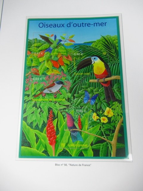 Γαλλία 2003 - Σημαντικό πρόσωπο, συλλογή γραμματοσήμων και μπλοκ σε φύλλα Yvert et Tellier. #4.3