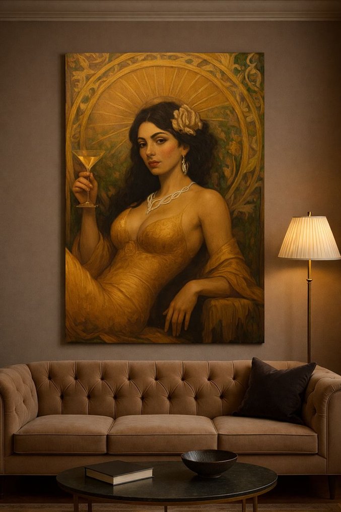 Witold Bronsky - Lady with a Glass #1.0