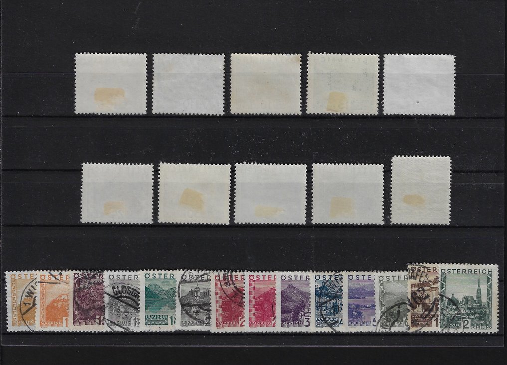 奧地利 1929/1930 - 大风景画 #1.0