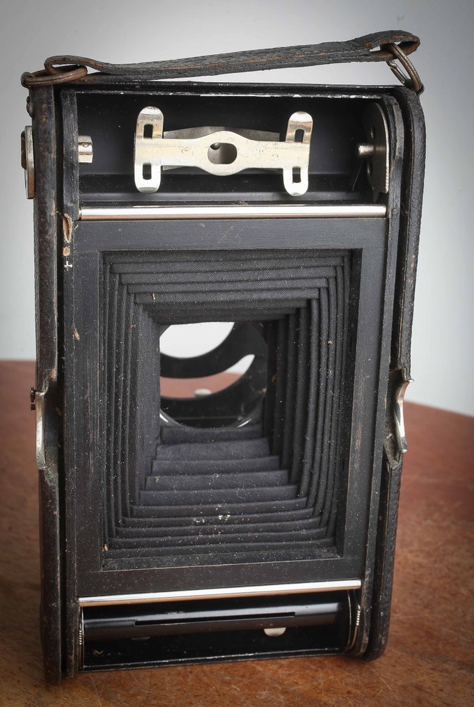 2 Folding  9x12 et 4,5x6 sans objectifs avec soufflets Middenformaatcamera #4.3