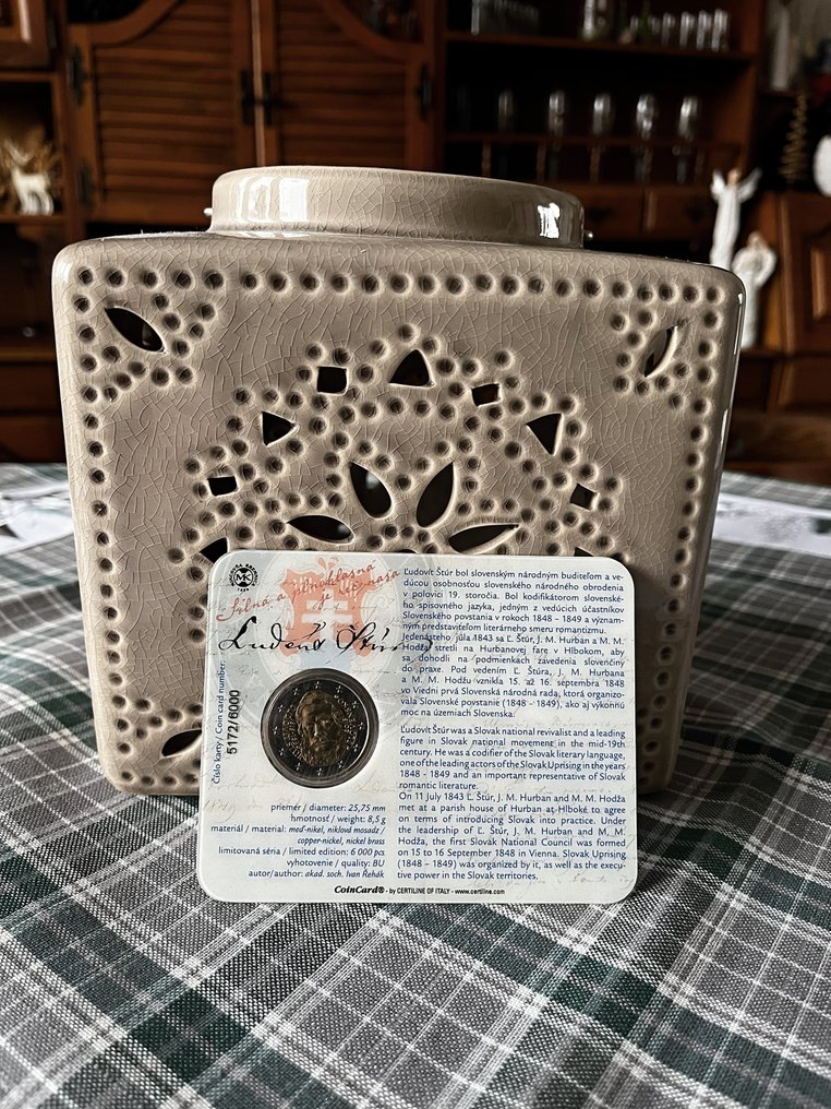 Σλοβακία. 2 Euro 2015 "Ludovit Stur"  (χωρίς τιμή ασφαλείας) #4.3