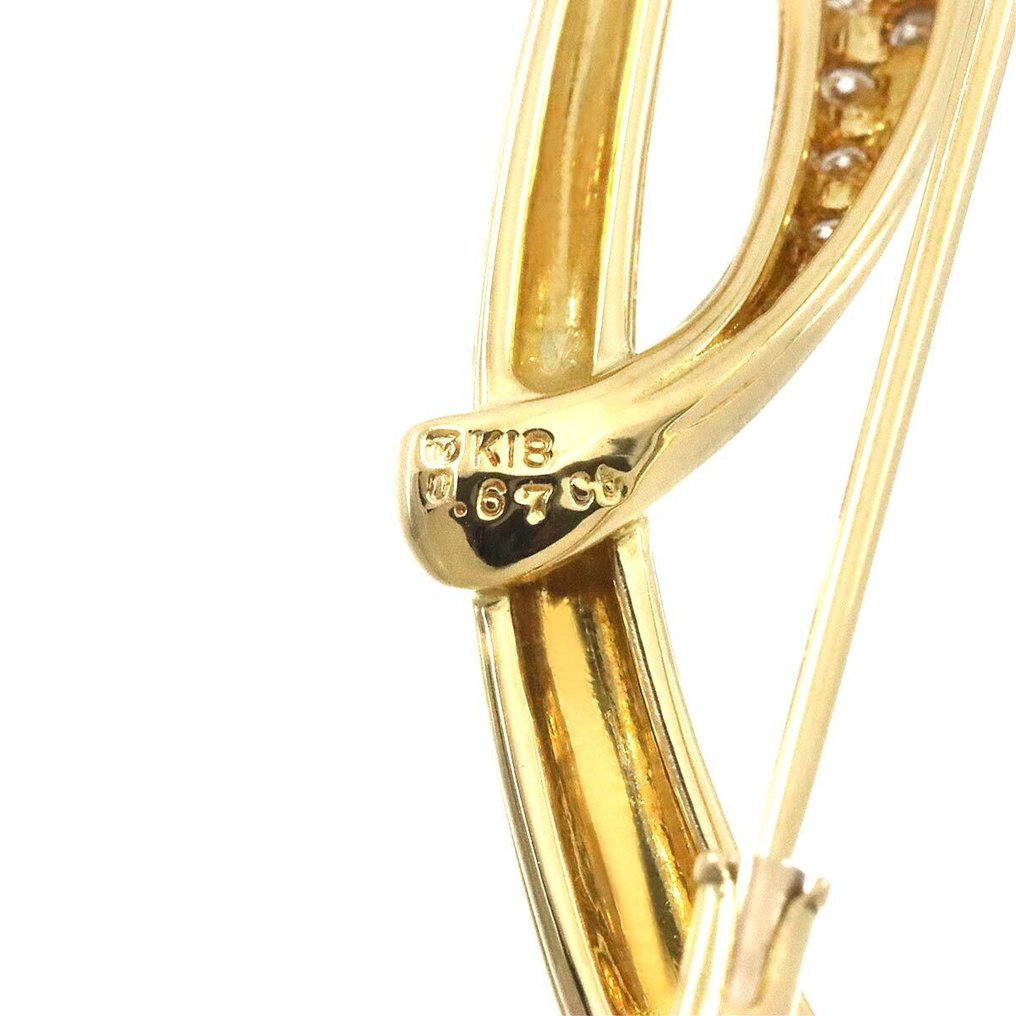 Mikimoto - Brosche - 18 kt Gelbgold #4.3