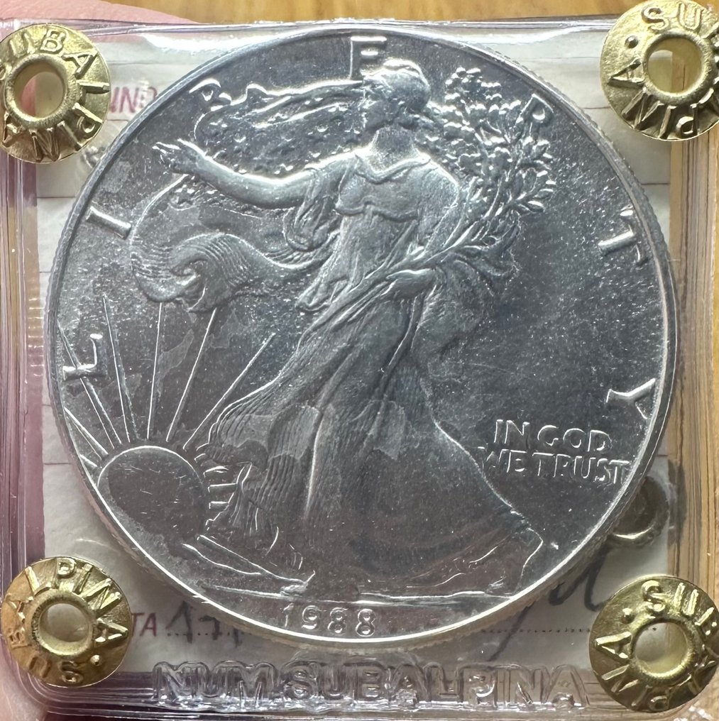 Estados Unidos. 1 Dollar 1988 "Liberty"  (Sem preço de reserva) #1.0