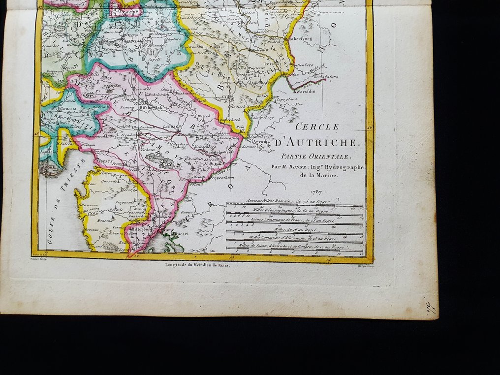 Europe - [LOT de 2] - Europe du Nord-Est / Autriche / Vienne / Trieste / Vénétie / Istrie; A. Grenet / R. Bonne - Cercle d'Autriche: partie Orientale e Occidentale..... - [LOT of 2] - 1761-1780 #4.3