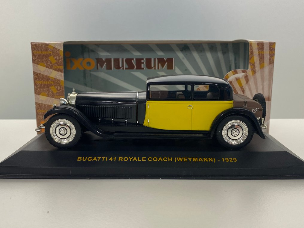 Ixo Museum 1:43 - 模型汽车 - Bugatti 41 Royale Coach (Weymann) 1929 - 精彩的模型，限量版，已售罄 #3.2
