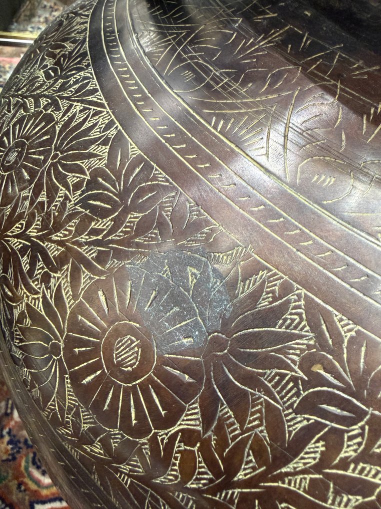 古董 容器 - 黄铜, 铜 - 1890 可能 - 手工制作的容器  #2.1