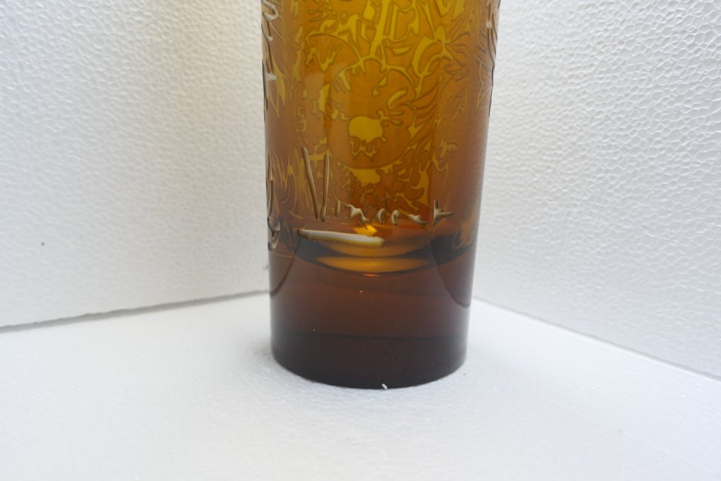 Glasfabriek Leerdam - Siem van der Marel - Wazon - Szkło - Słoneczniki Van Gogh #3.2