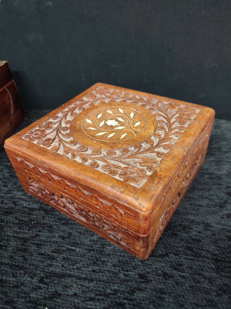 主題系列 - 印度手工艺首饰盒和盒子系列 #4.3