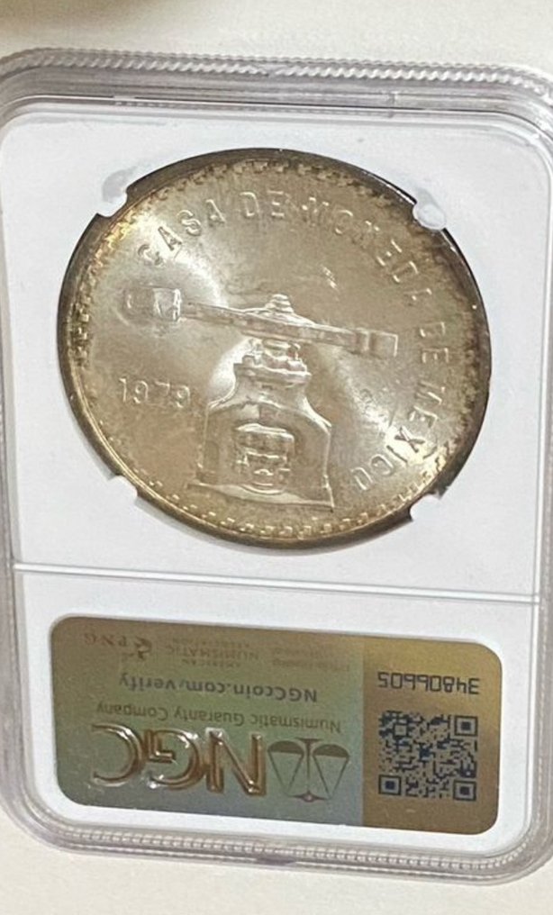 墨西哥. 1 Onza 1979 Mexico MS64  (没有保留价) #3.2