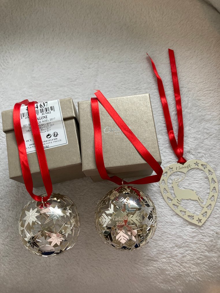 Juletrepynt Christofle (3) - Forsølvet #1.0