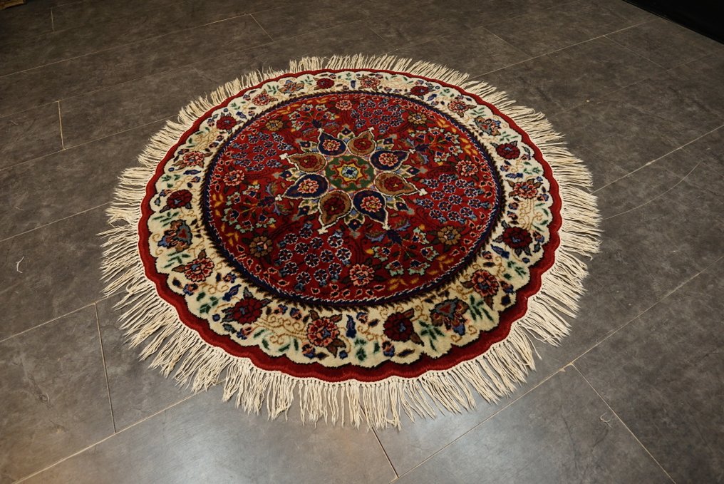 Runder Tabriz - Χαλί - 123 cm - 123 cm #1.0