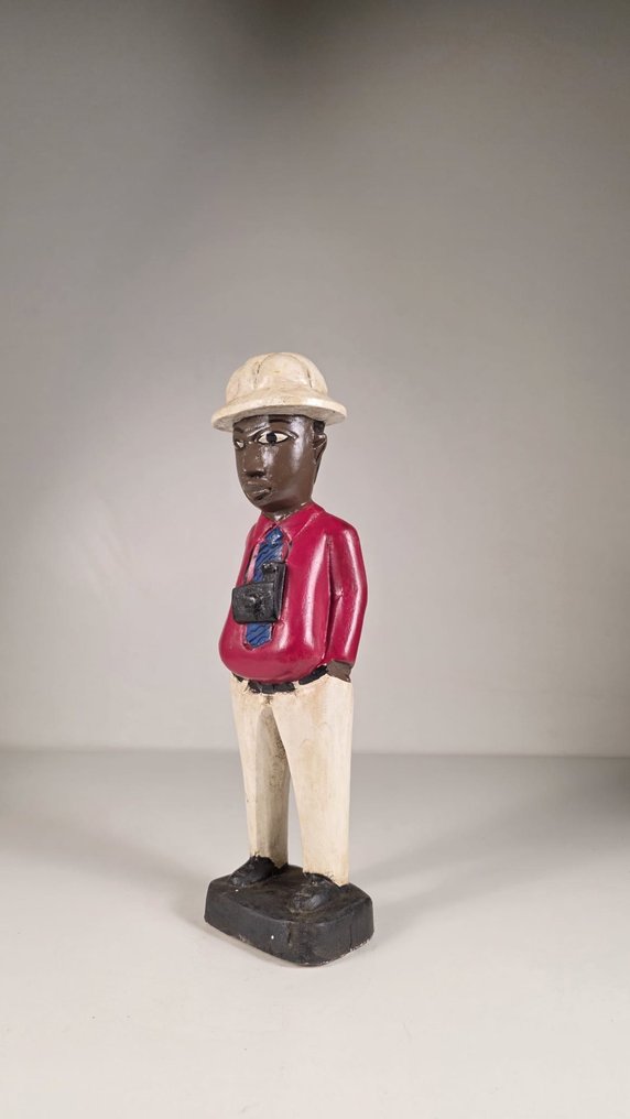 Statue i træ Colon - Yoruba - Nigeria  (Ingen mindstepris) #2.1