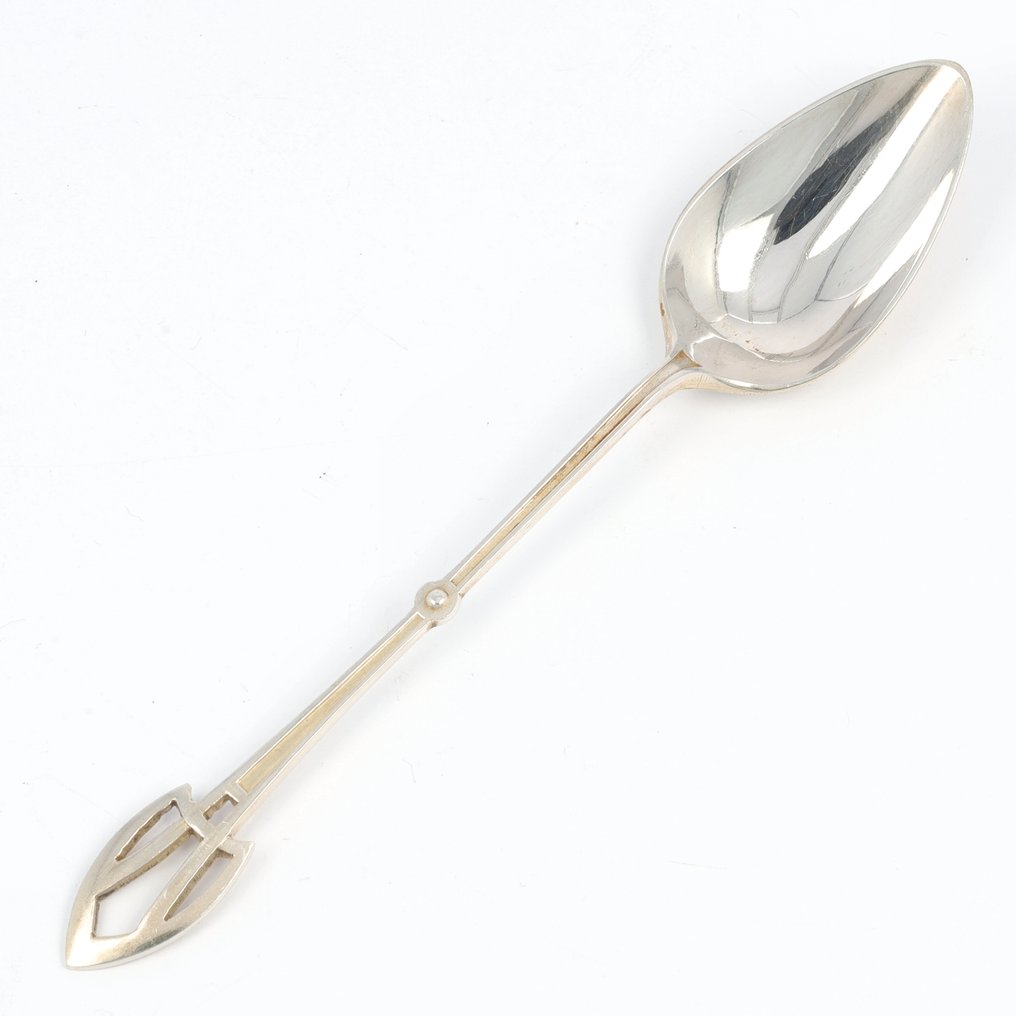 J.M. van Kempen & Zn. - Jugendstil - Cucchiaino da caffè (12) - .833 argento #1.0