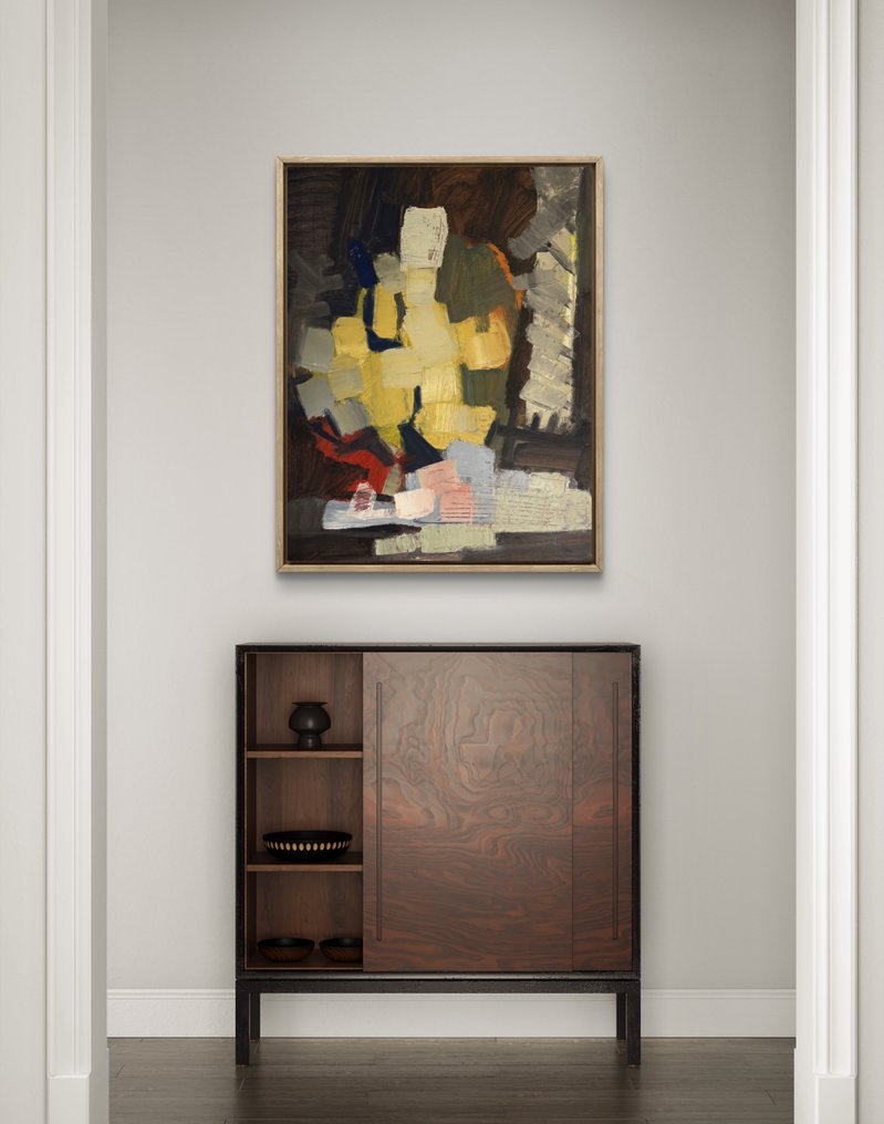 René Mels (1909-1977) - Abstraction abstraite circa 1958 #2.1