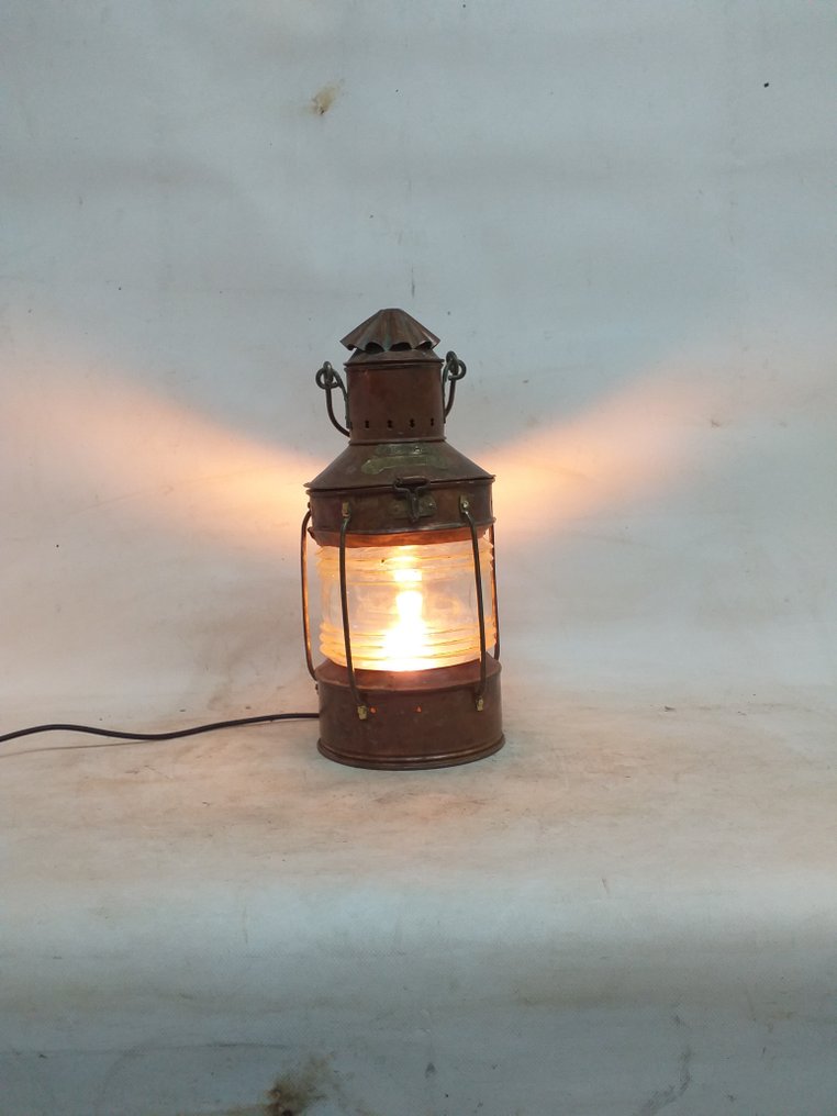 燈 - 銅 - 船用灯顶灯 #2.1