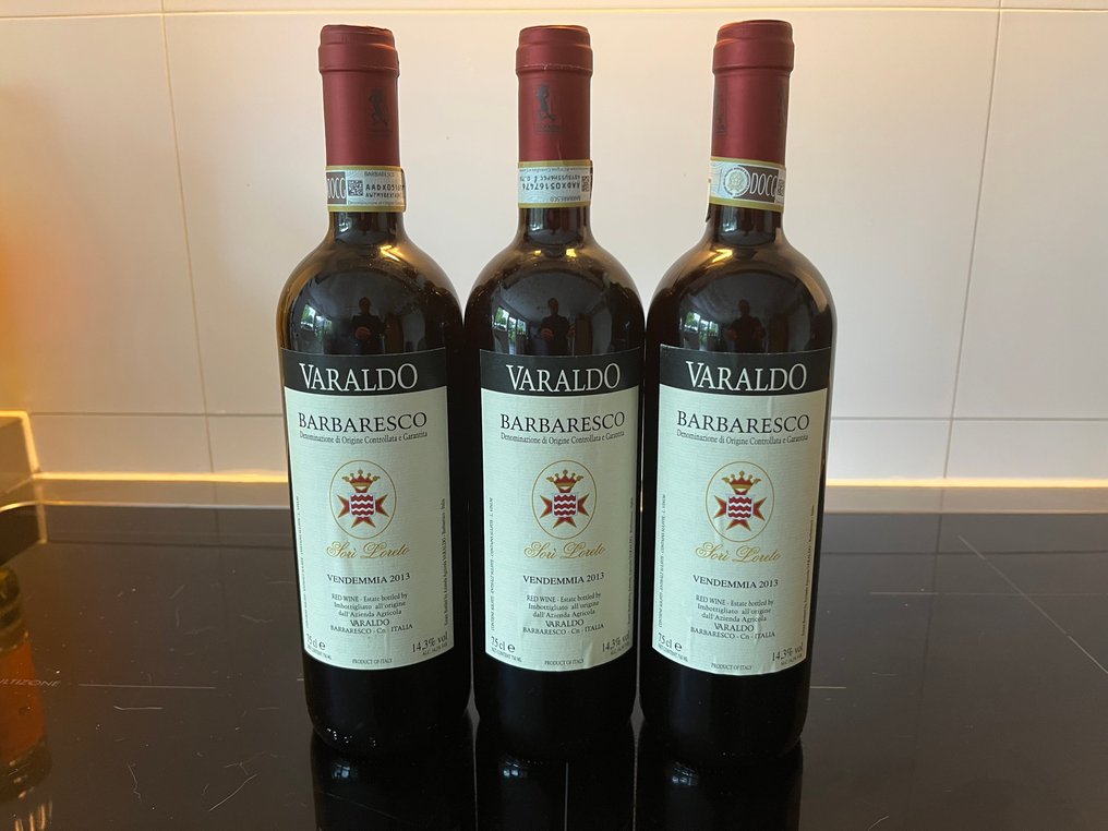 2013 Varaldo, Barbaresco, Sori Loreto - Barbaresco DOCG - 3 Pullot (0.7 L) #1.0