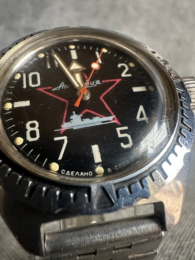 USSR - Vostok-Watch 'Amfibische commandant' - Militaire accessoires #2.1