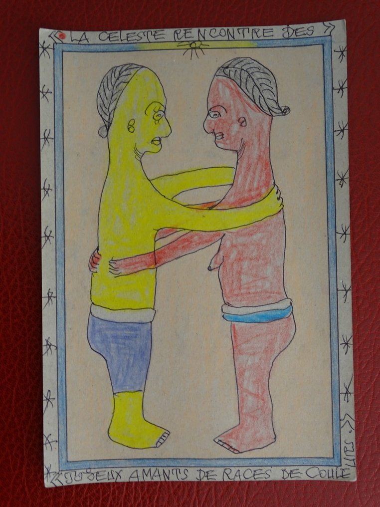 Frédéric Bruly-Bouabré (1923-2014) - Friends #1.0