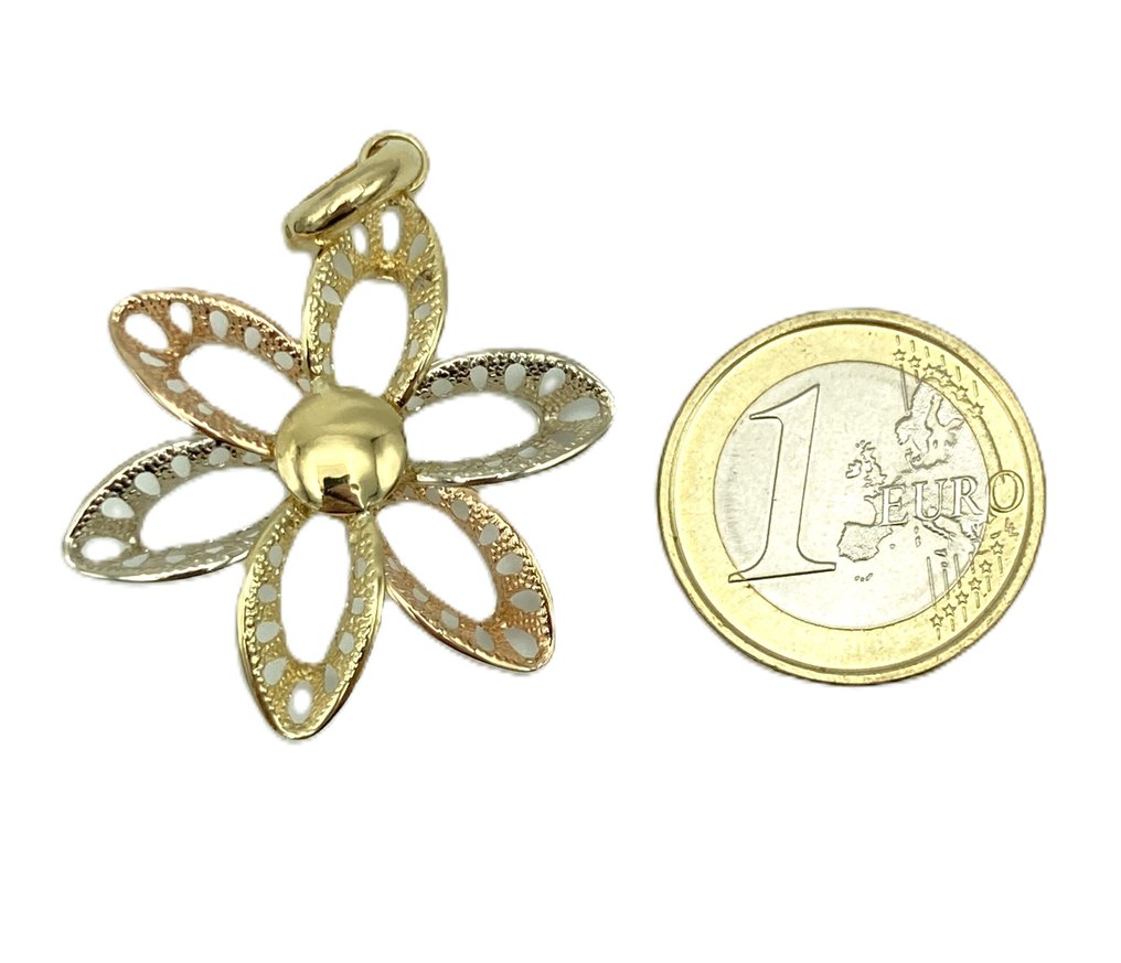 Κρεμαστό κόσμημα - 18 καράτια Κίτρινο χρυσό, Λευκός χρυσός, Ροζ χρυσό #4.3