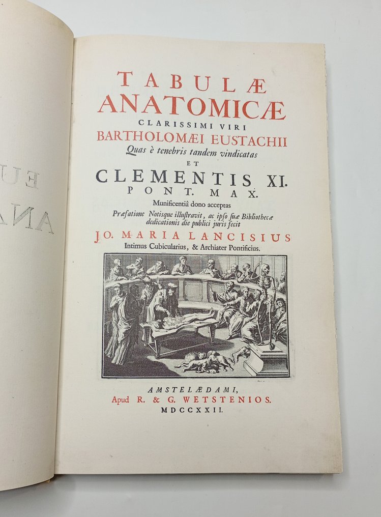 Bartholomaeus Eustachius; Giovanni Maria Lancisi (cur.) - Tabulae Anatomicae / Eustachii Anatomia - 1994 #4.3