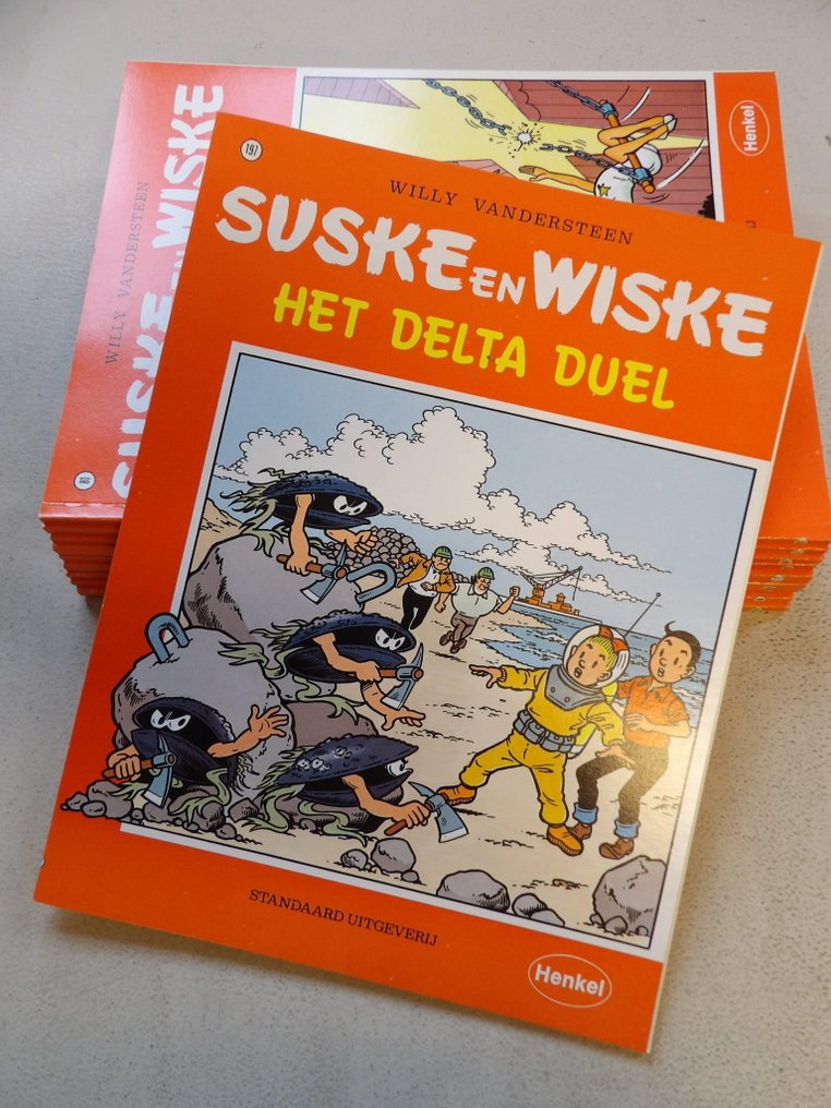Suske en Wiske - complete Henkel reeks - 1 t/m 10 - 10 x reclame album - 1995 #1.0