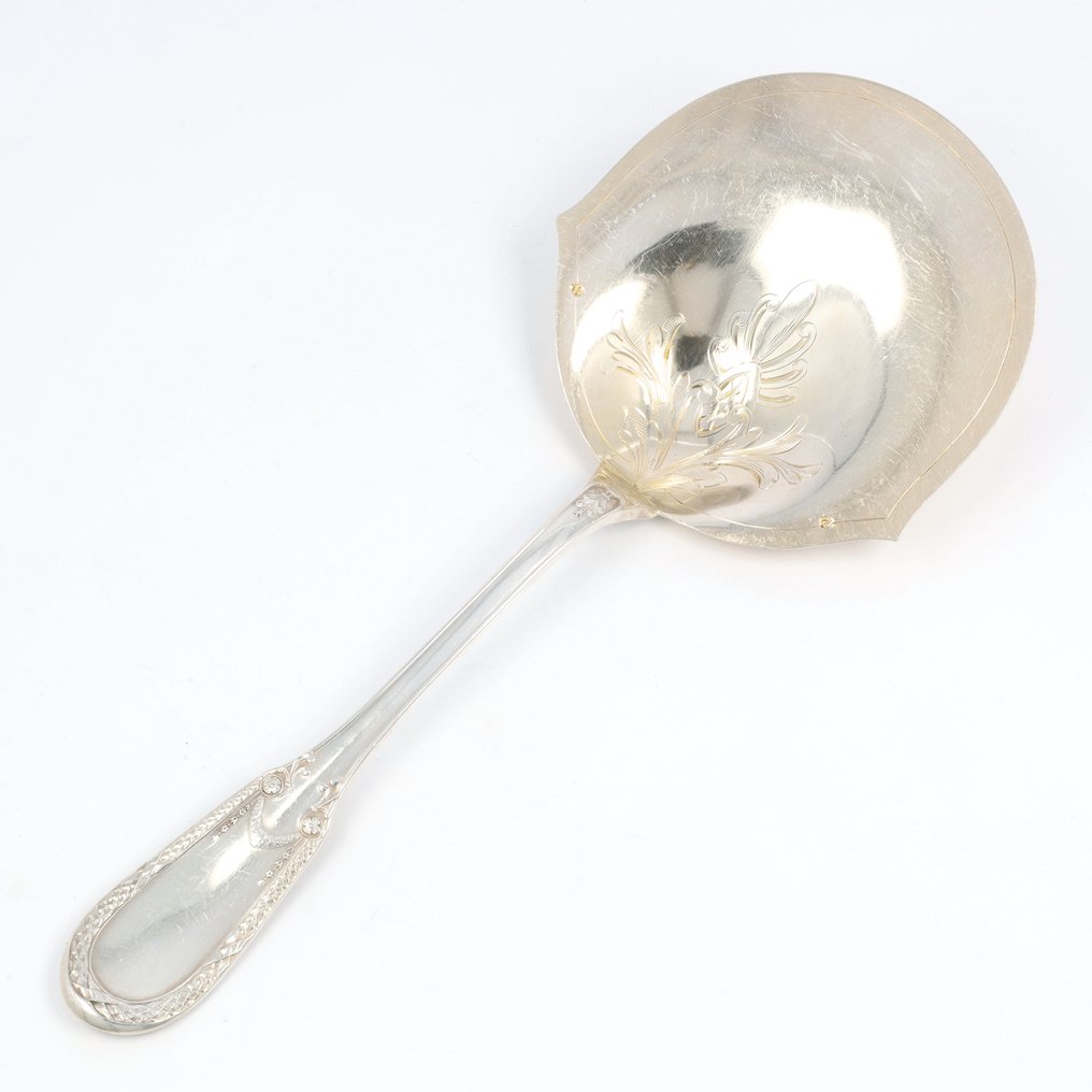 J. Feysen (Brussel ca. 1890) - Art Nouveau - Κουτάλι φρούτων - .950 silver #1.0