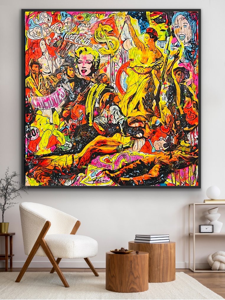 Joaquim Falco - DELACROIX AND GERICAULT POP XL #1.0