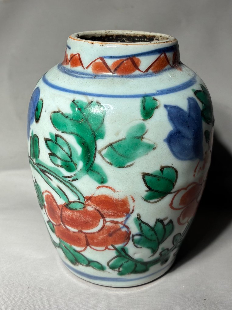 绿家族装饰小罐（不设底价出售） - 瓷 - 中国 - Transitional Period #2.1