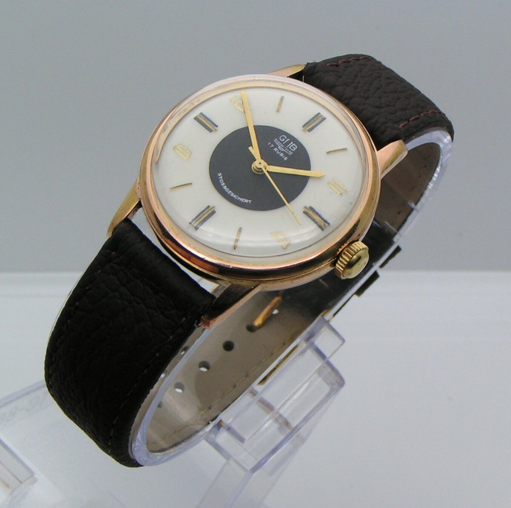 GUB Glashütte - Stossgesichert - cal. 70.1 - χωρίς τιμή ασφαλείας - Άνδρες - 1960-1969  #1.0