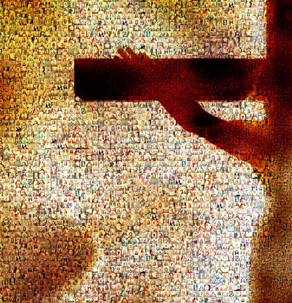 David Law (1967) - Crypto Corpus Christi VII - Format XL 60x60 #2.1