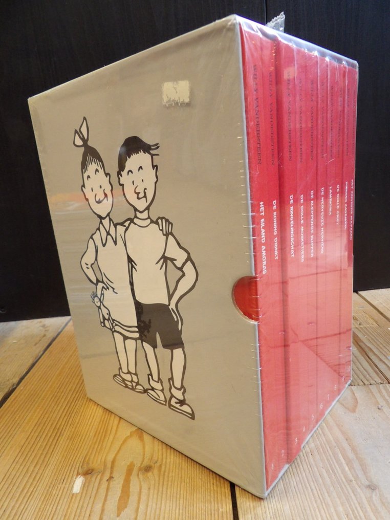 Suske en Wiske - Met Suske en Wiske terug in de geschiedenis - 1 t/m 10 in verzamelbox - 1 X-boks med 10 albums - 2010 #4.3