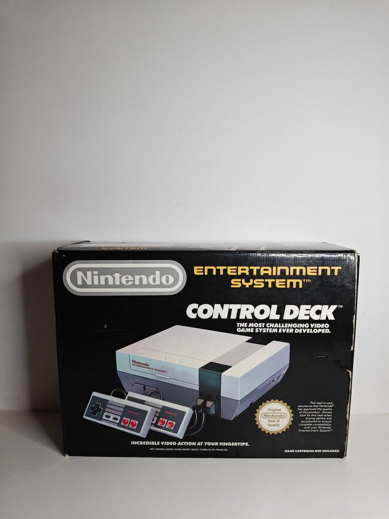 Nintendo - Nes - Nintendo Entertainment System Control Deck - Κονσόλα βιντεοπαιχνιδιών - Στην αρχική του συσκευασία #1.0