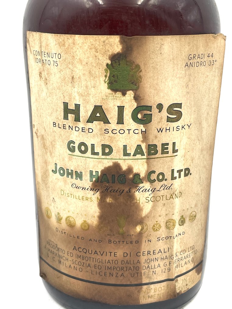 Haig Gold Label - Spring Cap  - b. Lata 60. - 75cl #2.1