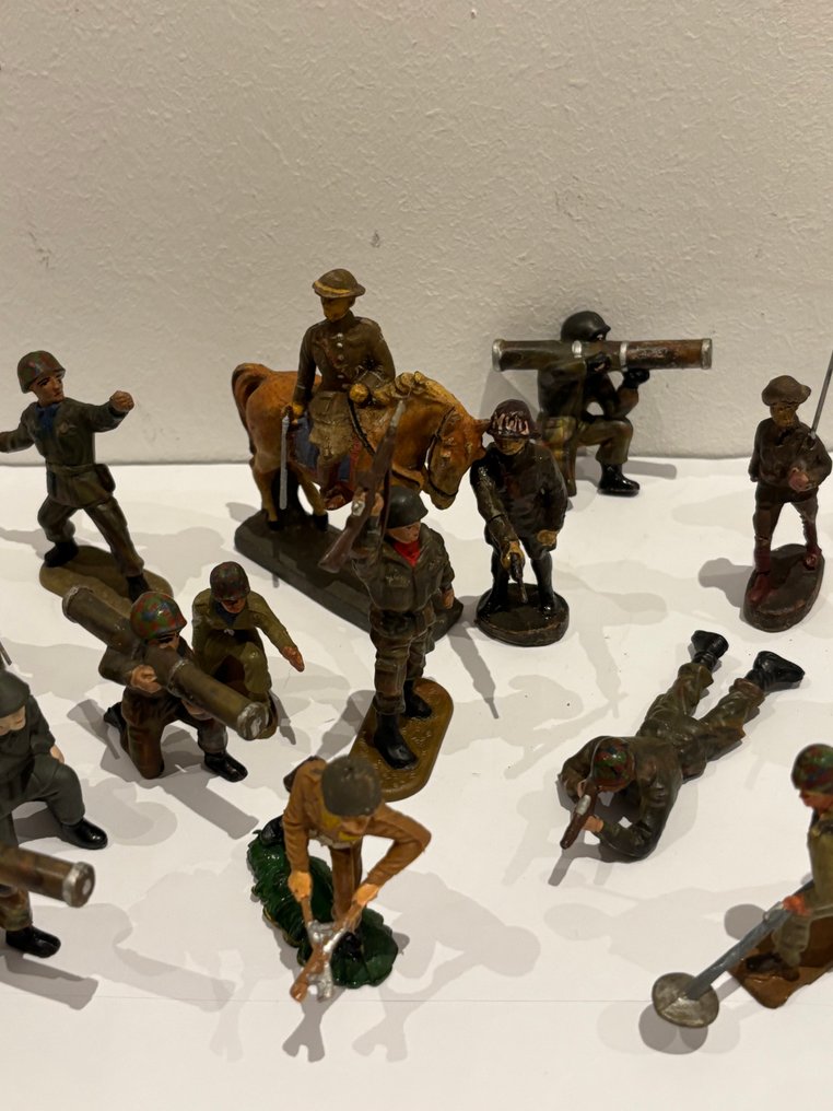 Elastolin, Other Brands - Figura - Soldaten WW2  (20) - Plástico #2.1