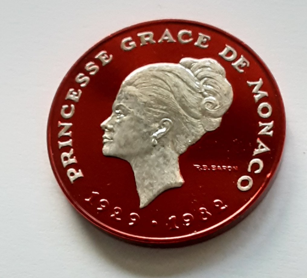 Monaco. 10 Francs 1982 Grace Kelly  (No reserve price) #1.0