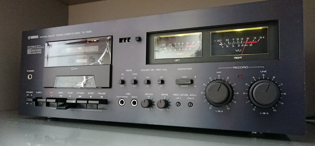 Yamaha - TC-720B - 3 Head Echo Recording - Dual Capstan Drive - Black Edition - Κασετόφωνο #3.2