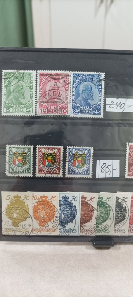 列支敦士登 1912/1950 - 列支敦士登 - 完整系列。 - Unificato. #1.0