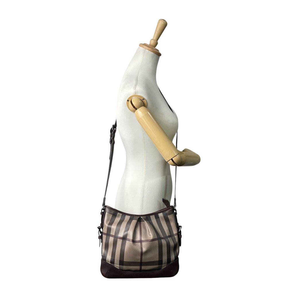 Burberry - Nova Check PVC Leather Shoulder Bag Crossbody Style - Τσάντα ώμου #3.2