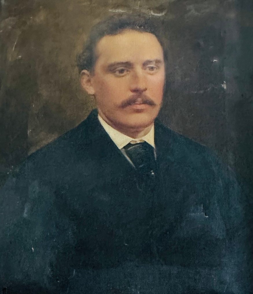 Antonio Spinelli (XIX) - Portrait bourgeois #1.0