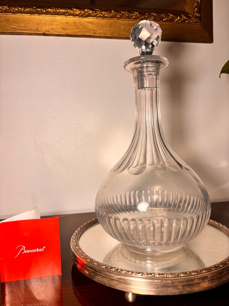 Baccarat - Καράφα - Service forme Cylindrique taille petites Côtes creuses" - Κρύσταλλο #4.3