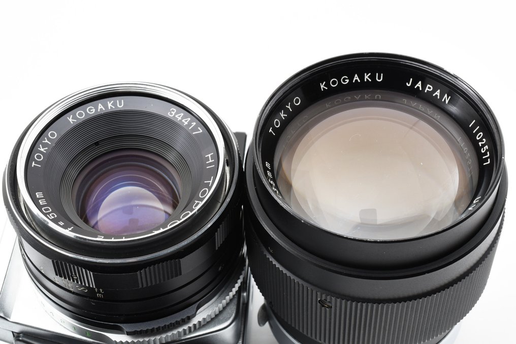 Topcon IC-1 Auto + Topcor 2/50mm + 4/135mm | Αναλογική φωτογραφική μηχανή #4.3