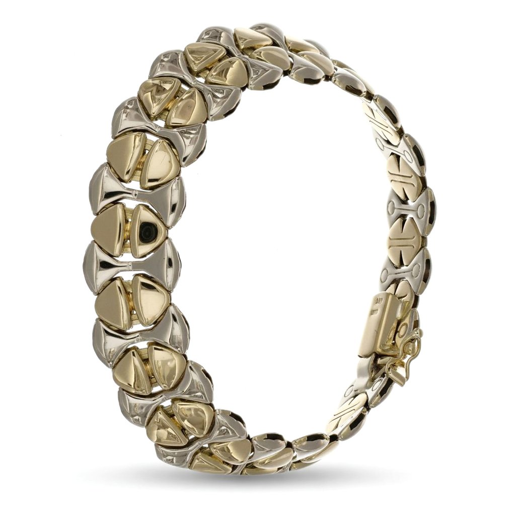 Brățară - 18 ct. Aur galben, Aur alb #2.1