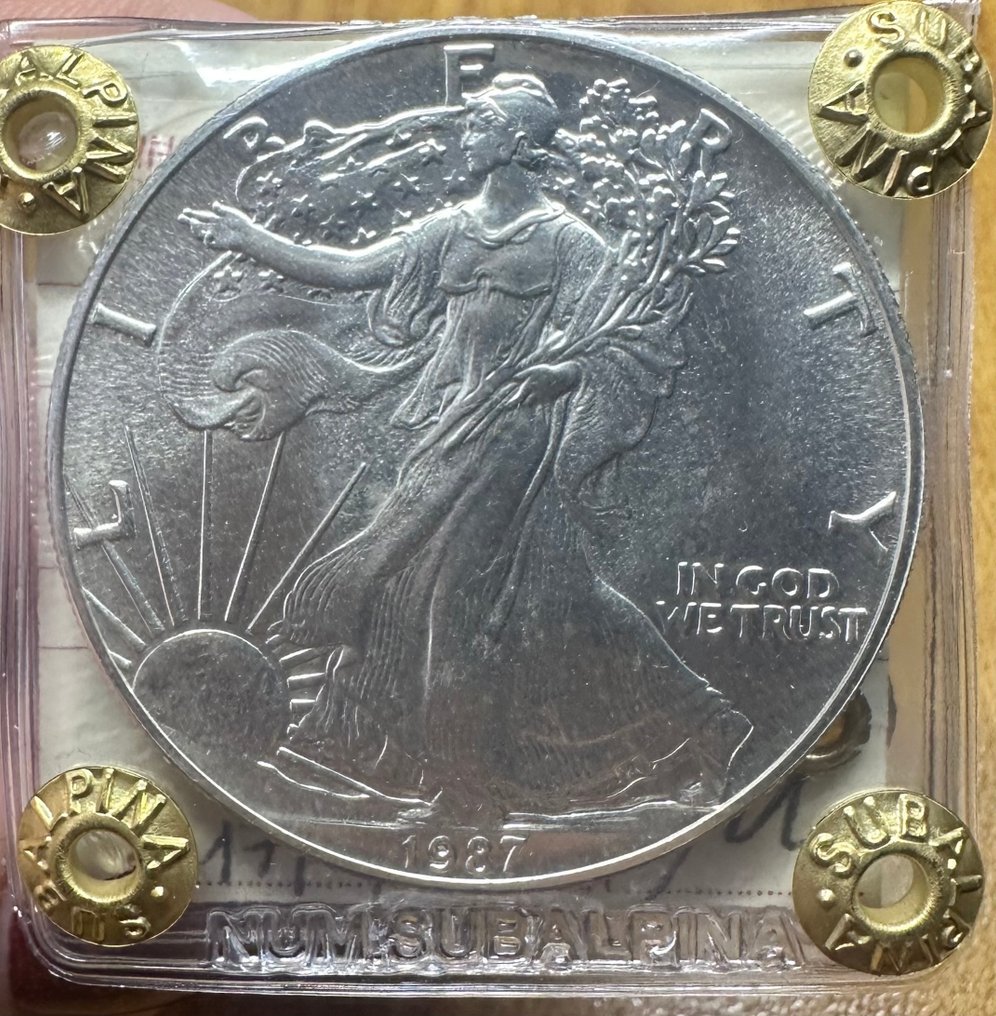 Estados Unidos. 1 Dollar 1987 "Liberty"  (Sem preço de reserva) #1.0