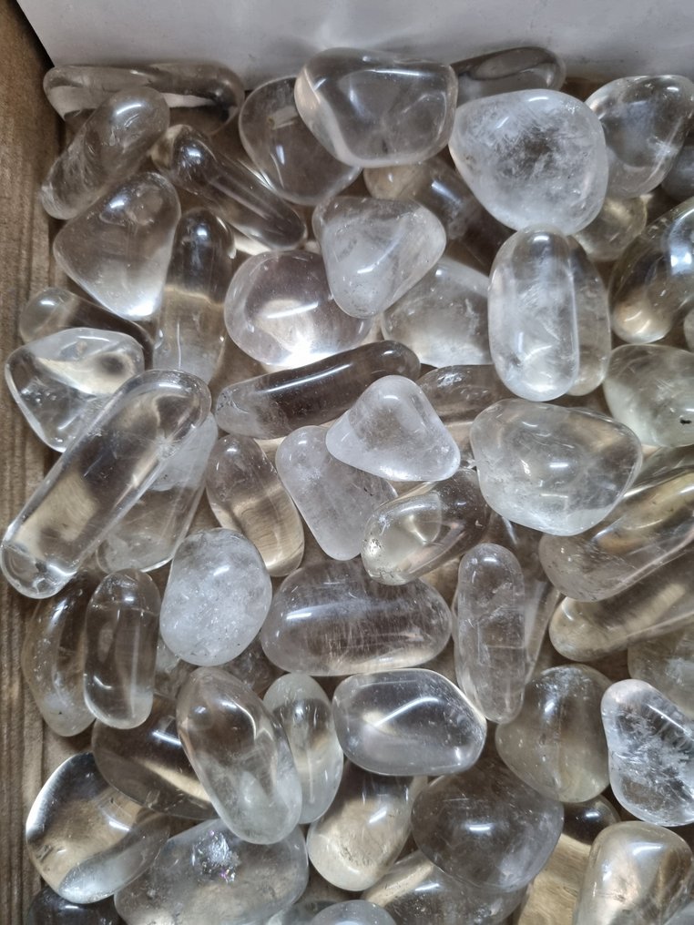 Big Lot HQ 打磨的烟色水晶 - 30 - 50 毫米 自由形式- 1.28 kg #1.0