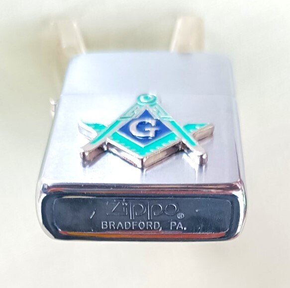 Zippo - Masónico. - χωρίς τιμή ασφαλείας - Αναπτήρας τσέπης - Χάλυβας #2.1