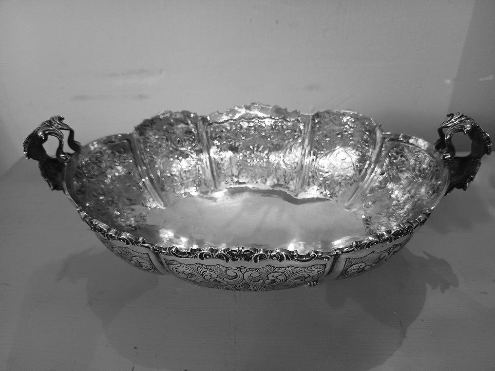 Központi elem - .800 ezüst - Ezüst tál #1.0