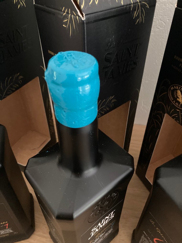 Saint James - Les Éphémères 1, 5, 6 + 7  - 70 cl - 4 flaskor #3.2