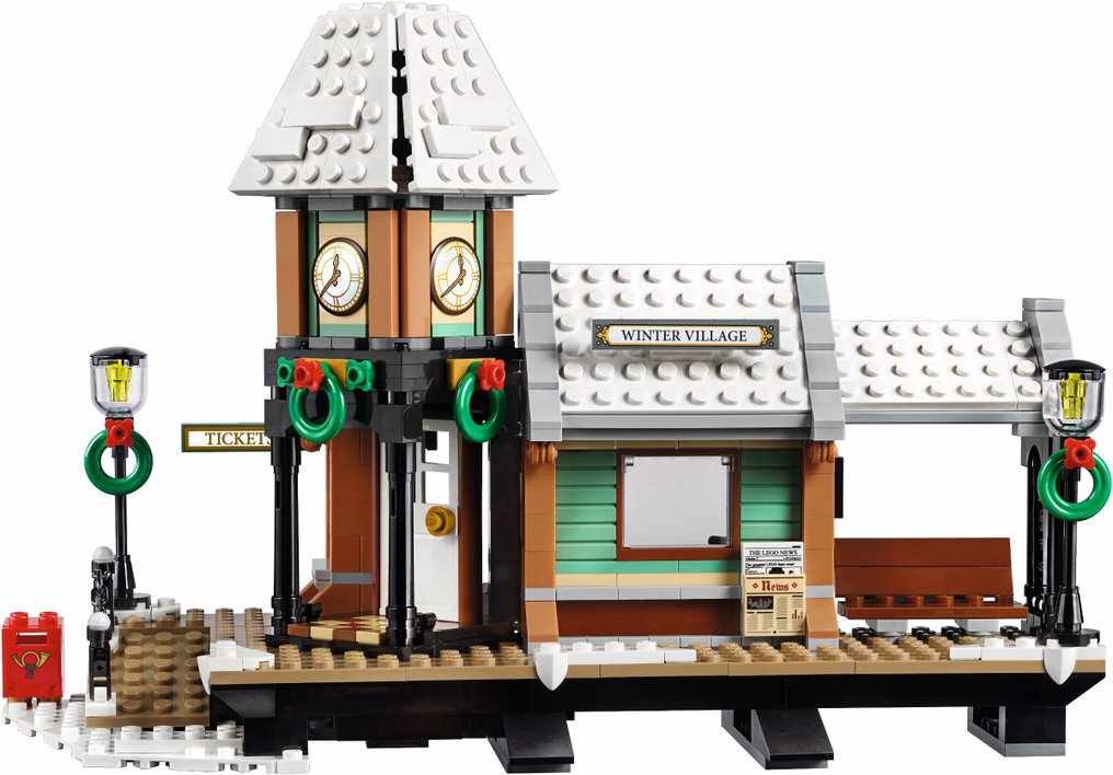 Lego Set - 10259 - Expertskapare - Winter Village Station #1.0