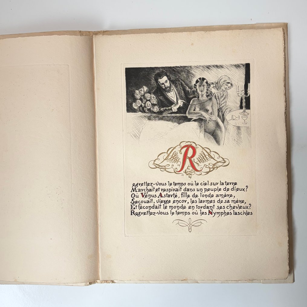 Alfred de Musset / Léon Courbouleix - Rolla - Texte et illustrations gravées à l'eau-forte - 1950 #3.2